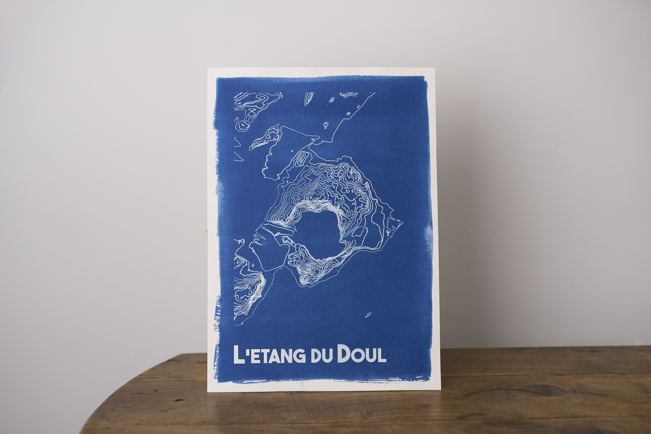 Cyanotype du Labo sur les Nuages en situation